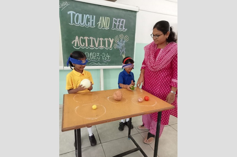 Touch and feel activity