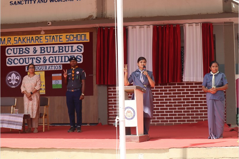 Scouts & guides, cubs & bulbuls inaugural function