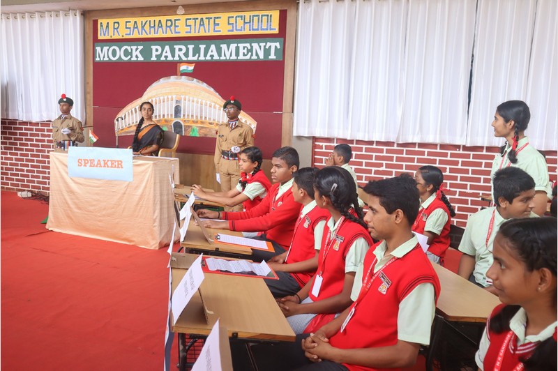 Mock parliament