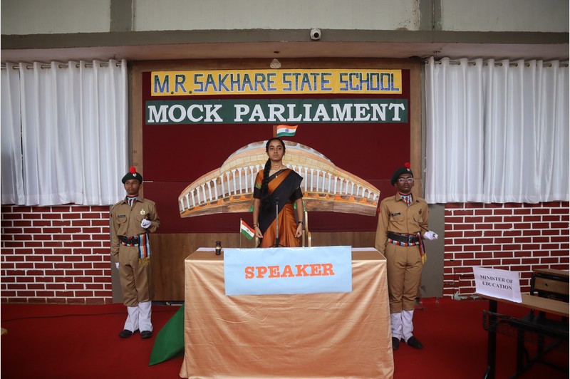 Mock parliament